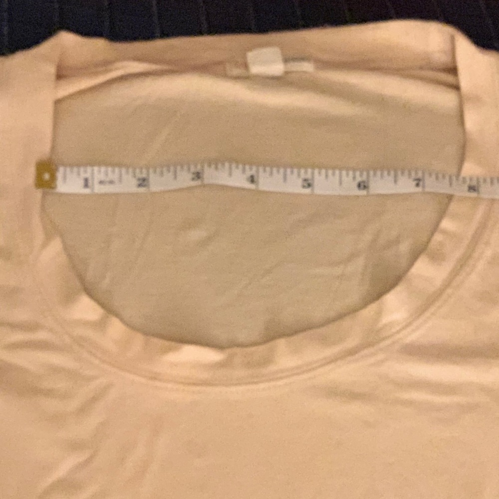 ❤️🆓ZA Cream Scoop Neck Longer Sleeves & Length S - Picture 9 of 16